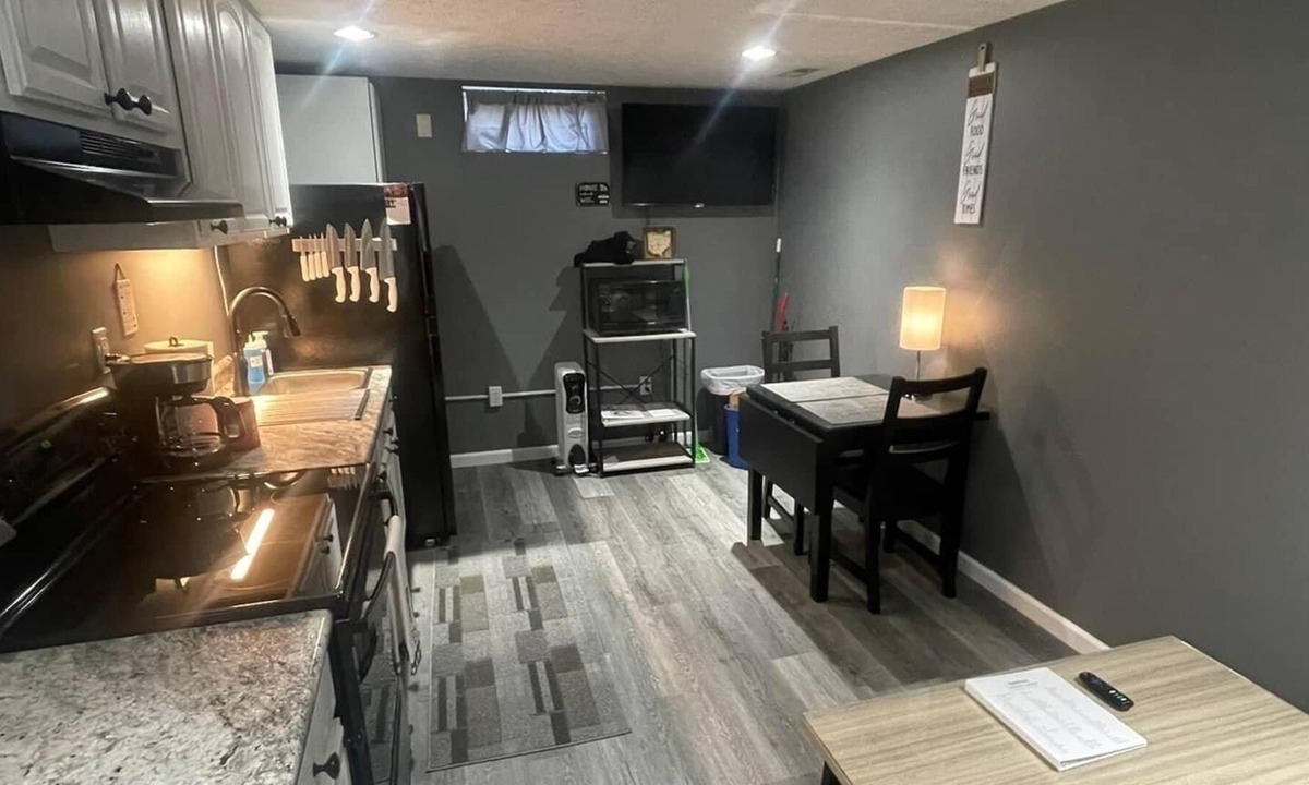 Fairborn Apartment | Private Basement Apt With Kitchen, all Inclusive. Near WPAFB & WSU!