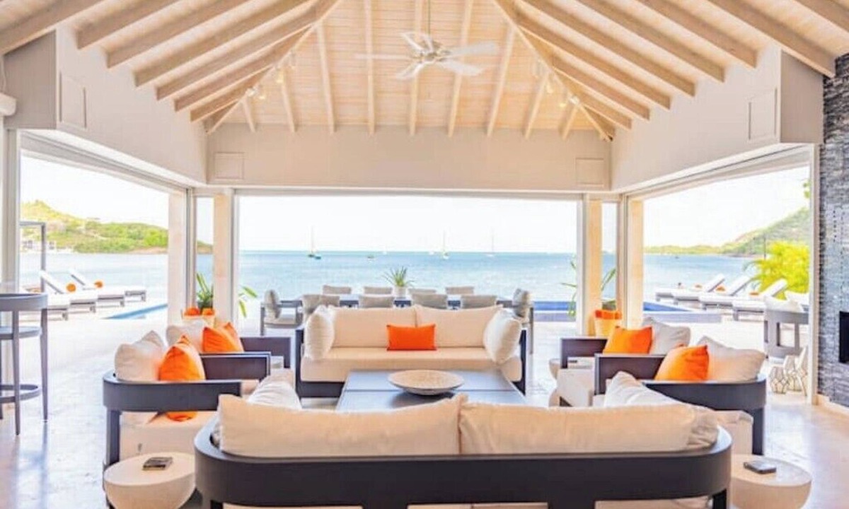 Jolly Harbour House | Private beachfront home w/4-bd, stunning sunset views, and perfect for family!
