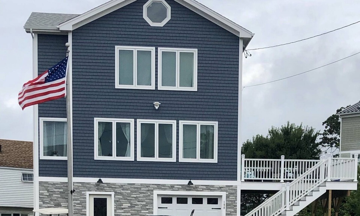 Old Saybrook House | Private beach community home across the street access to Cornfield Point Beach.