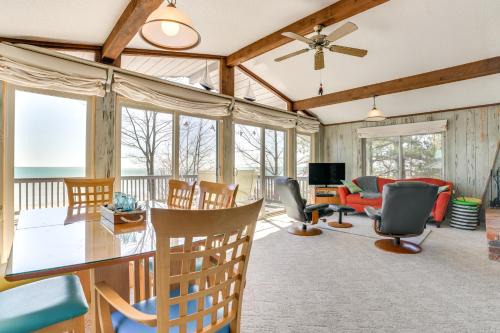 Greenbush House | Private Beach: Waterfront Home on Lake Huron!