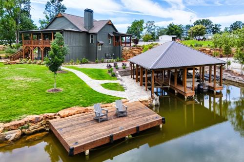 Shelby House | Private Boat Launch & Dock! Huge Lay Lake Retreat