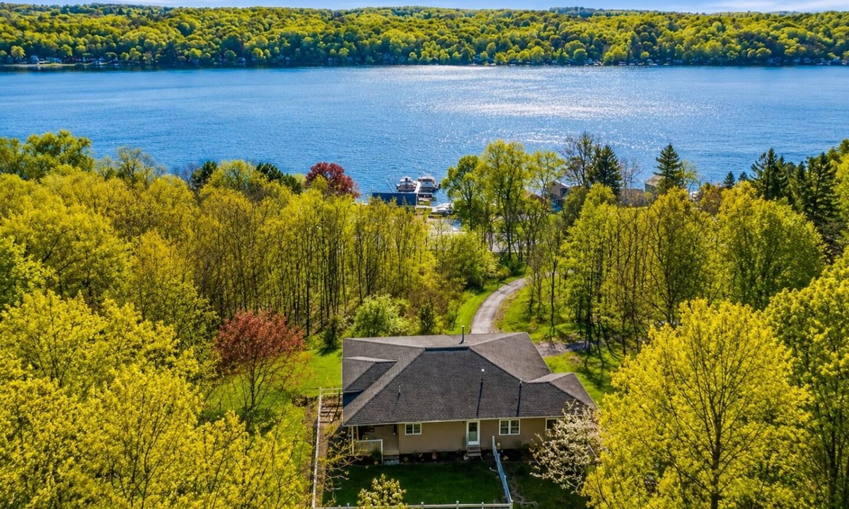Conesus House | Private Conesus Retreat | Lake Views | Fire Pit