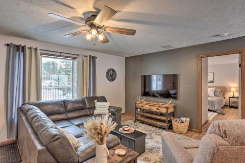 Sturgis House | Private Deck, Hot Tub! Deadwood Sturgis Rally Base