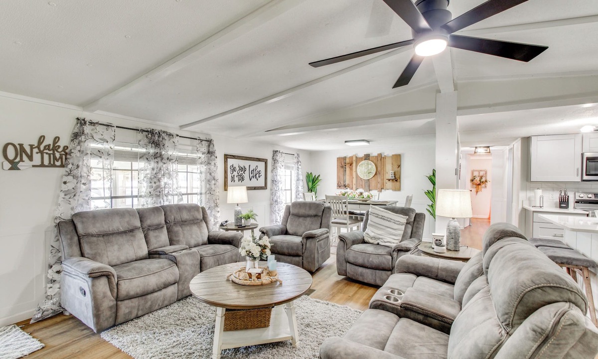 Andalusia House | Private Dock + Fire Pit: Point A Lake Retreat!