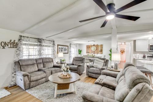 Andalusia House | Private Dock + Fire Pit: Point A Lake Retreat!