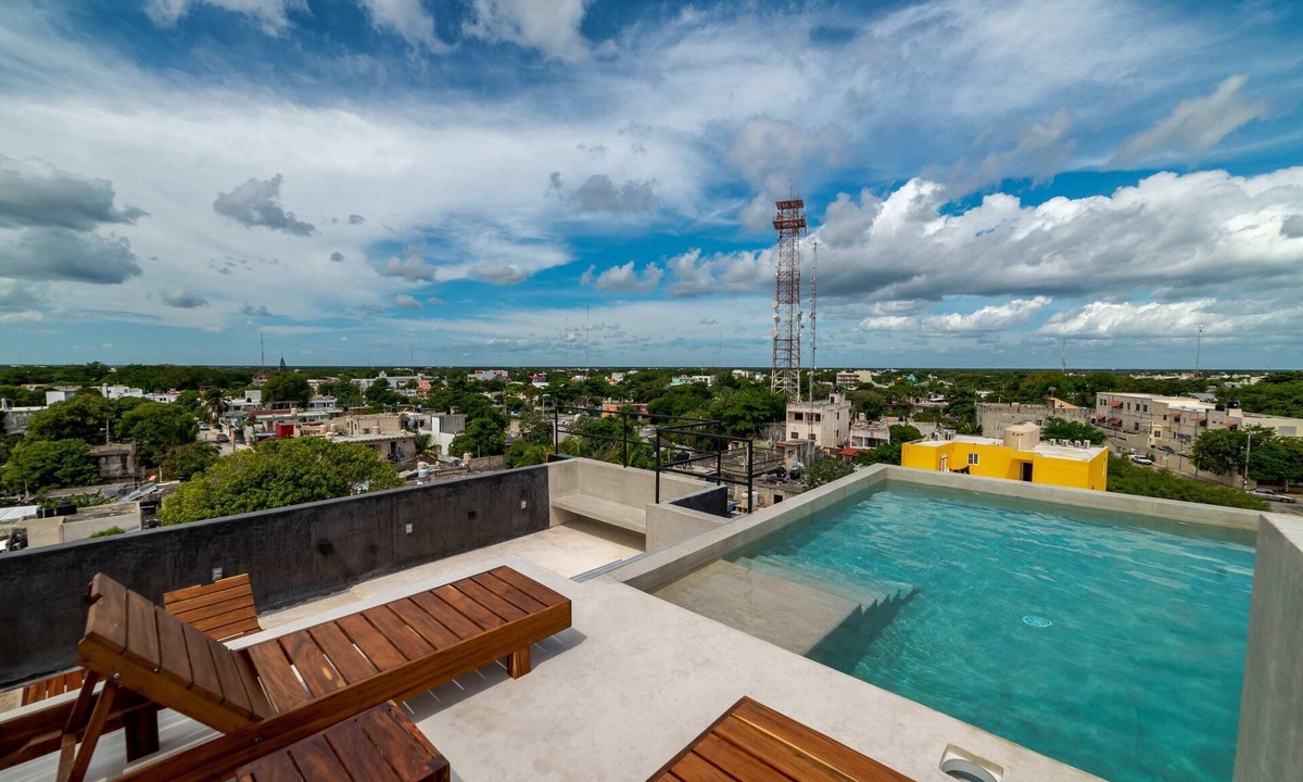 Tulum City Center Apartment | Private Downtown Studio w/Rooftop Pool