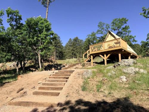 Hermosa Ski Chalet | Private Forest Glamping Escape Near Black Hills, Hermosa, South Dakota