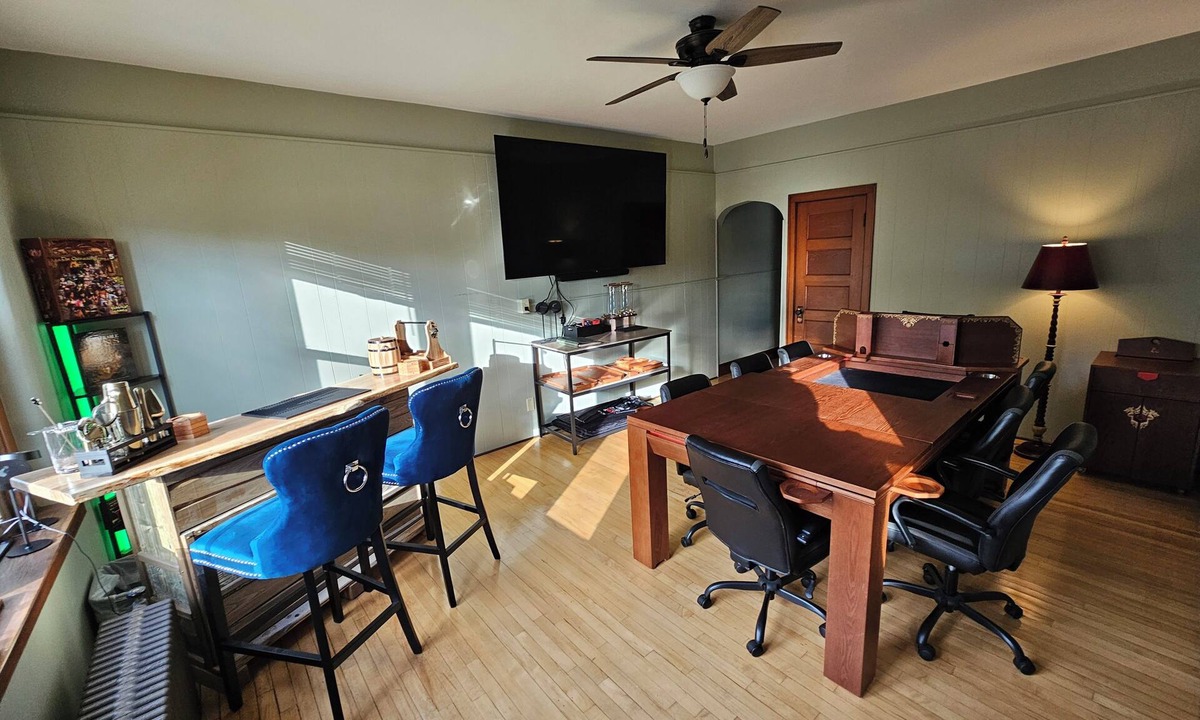 Chippewa Falls Apartment | Private Game Haven & Multimedia Party Room - Sleeps 7