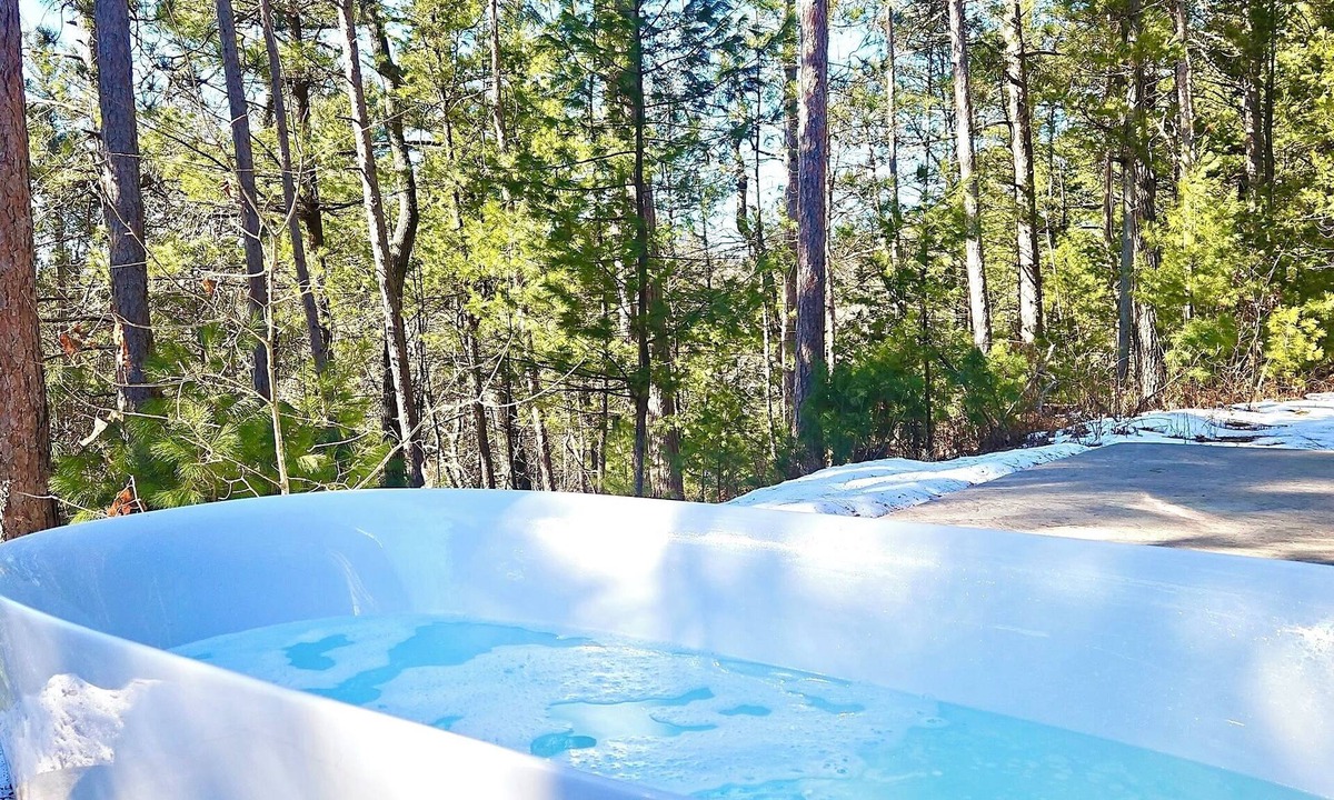 Black River Falls Cabin | Private Gated Cabin Fireplace Pet Friendly UTV Rout Wheelchair Accessible