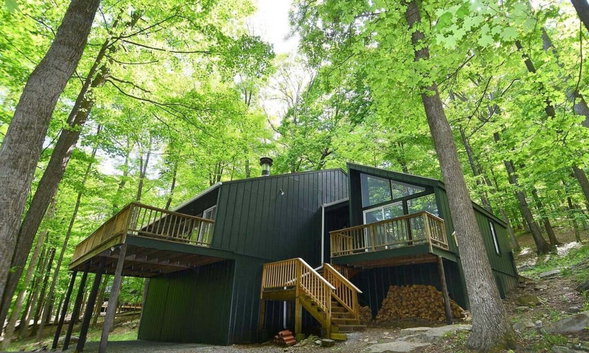 Berkeley Springs Cabin | Private hot tub, wooded, EV charger, 1-gig fiber internet