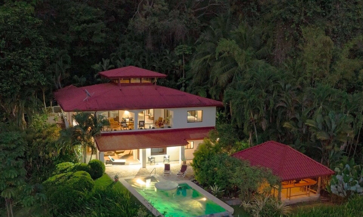 Hatillo House | Private Luxury 6 Bdrm Estate Near Dominical/Manuel Antonio Best Ocean/Beach View