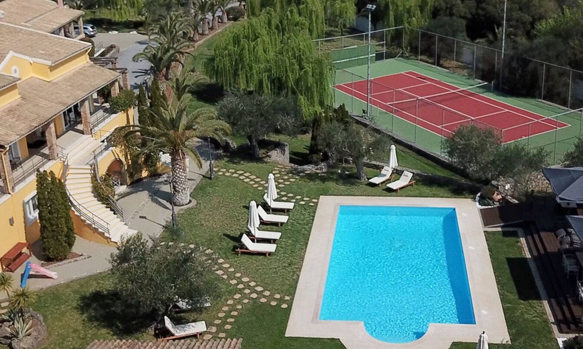 Parelia Villa | “Private Luxury Estate with Pool, Tennis & Cinema”(sleep 18-25)