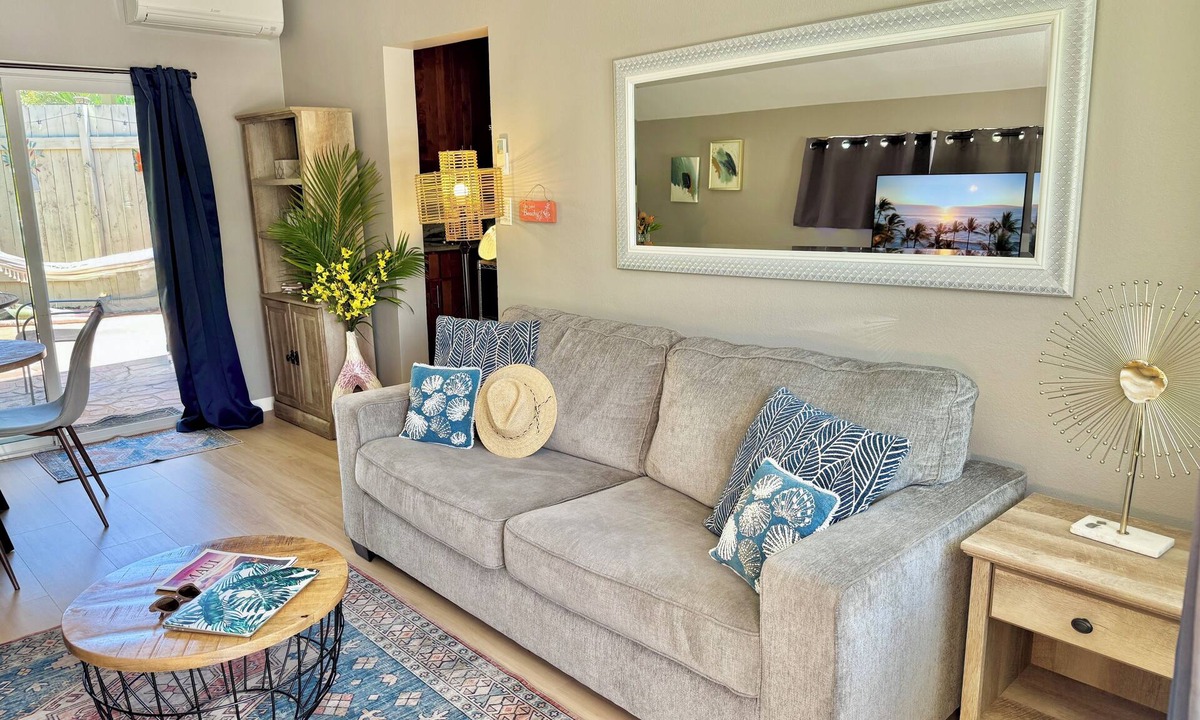 Kihei Cottage | Private Modern 1BR/1BA Tropical Kihei Maui Cottage by the Beach