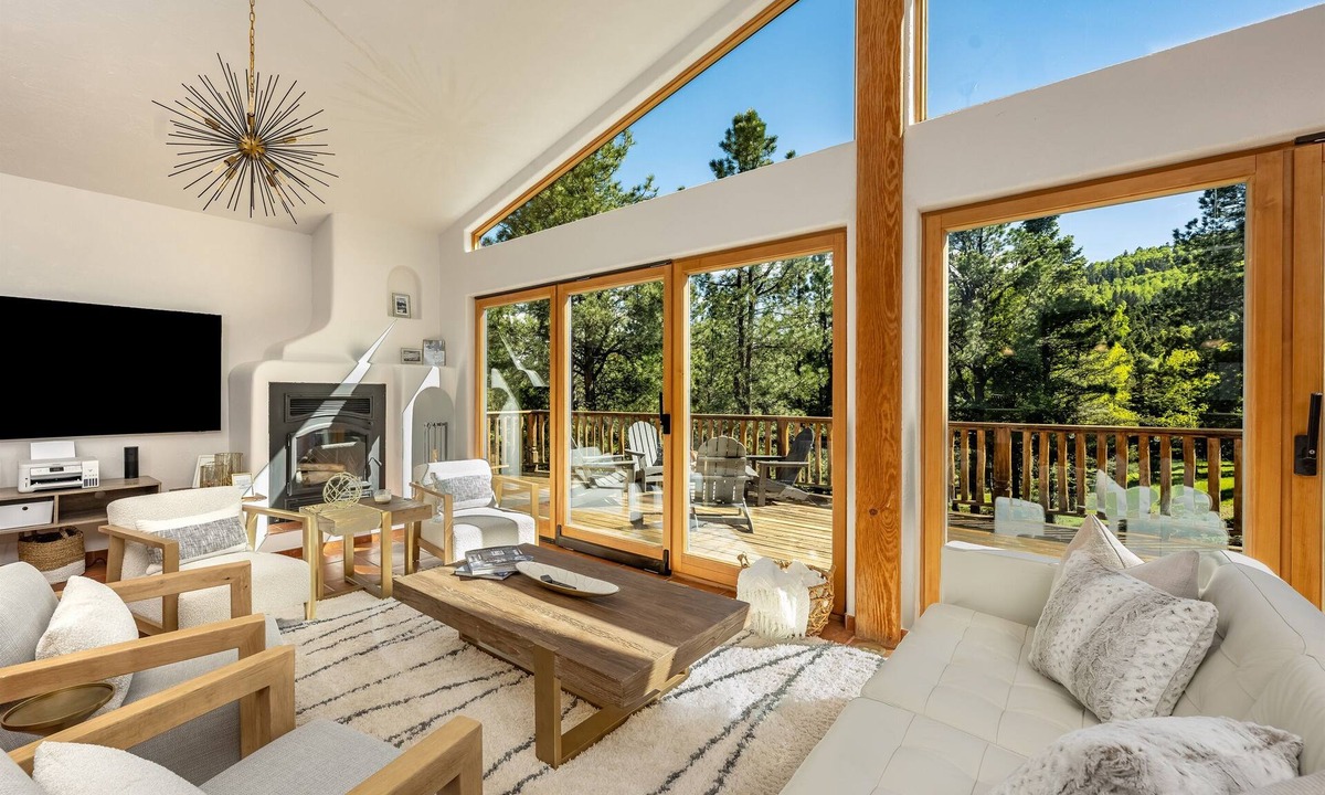 Angel Fire House | Private Oasis on 15 Acres, Gas Firepit, Large Decks, Private Feel, EV/RV Hookups
