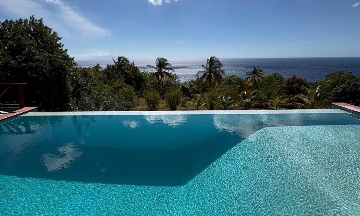 Choiseul House | Private ocean view villa. Infinity pool. Air Conditioned bedrooms. Large deck.