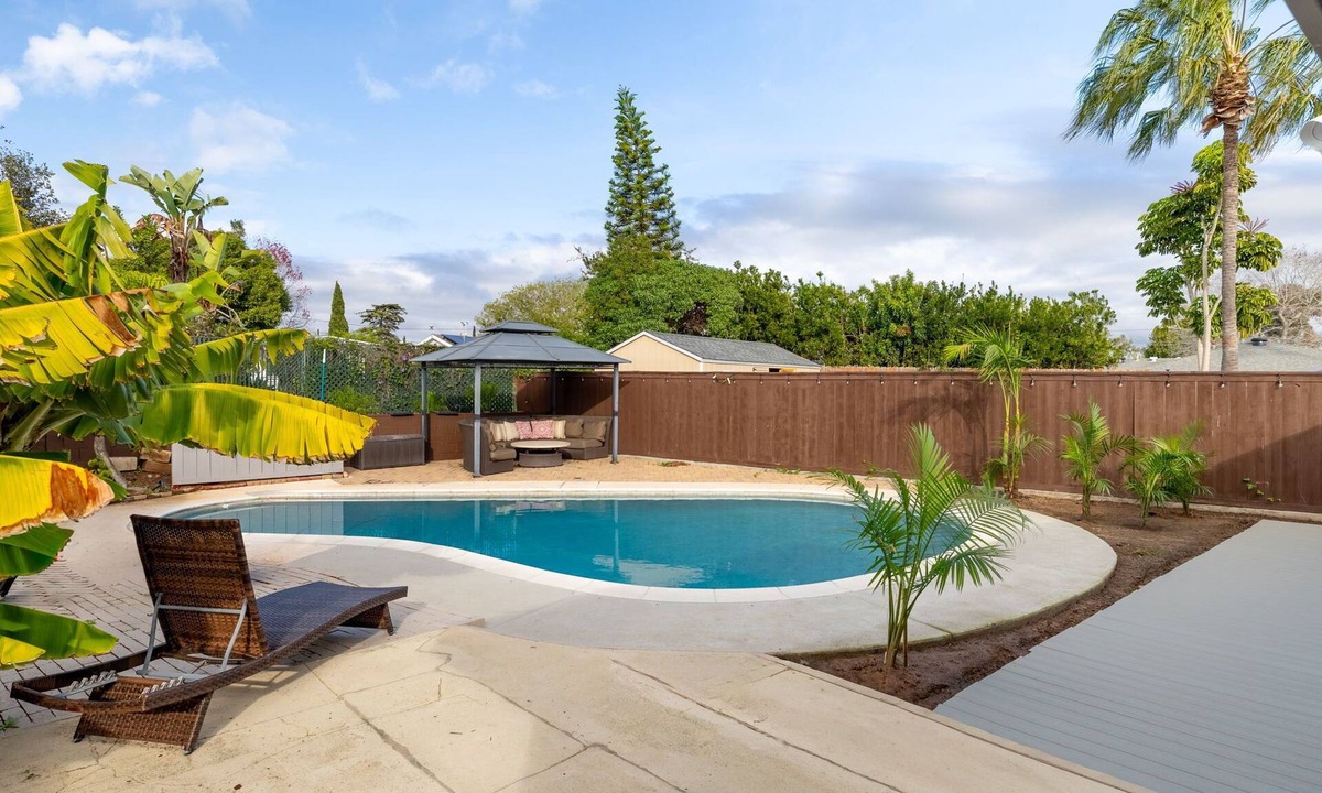 North Clairemont House | Private Pool Oasis: Modern 3BR/2BA. Sleeps 8