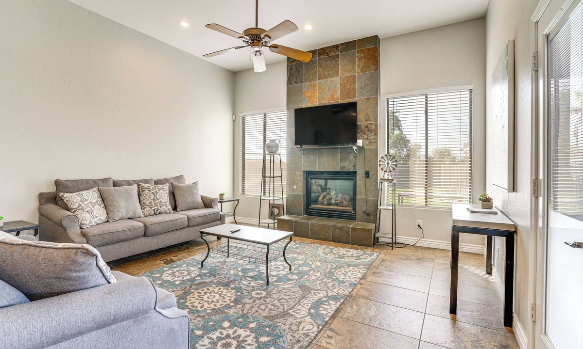 Palm Valley House | Private Pool + Patio: Desert Abode in Goodyear