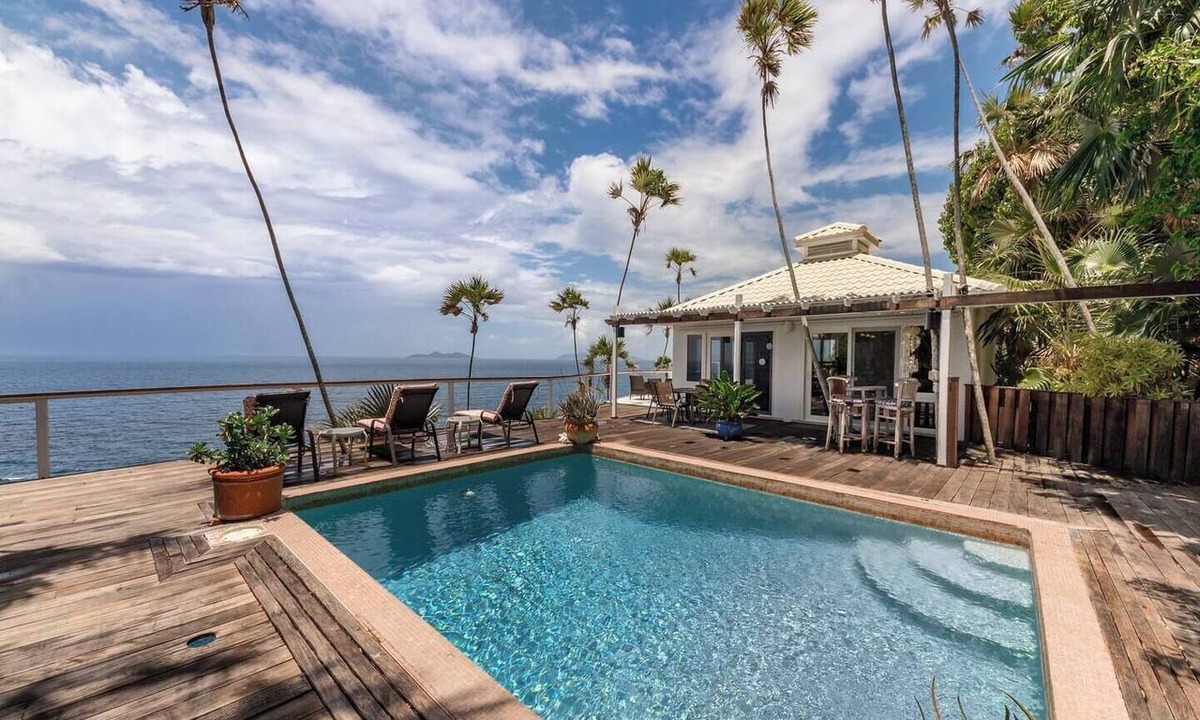 Estate Lovenlund Villa | Private Pool, Sun Deck, Cliffside, Ocean Views, AC