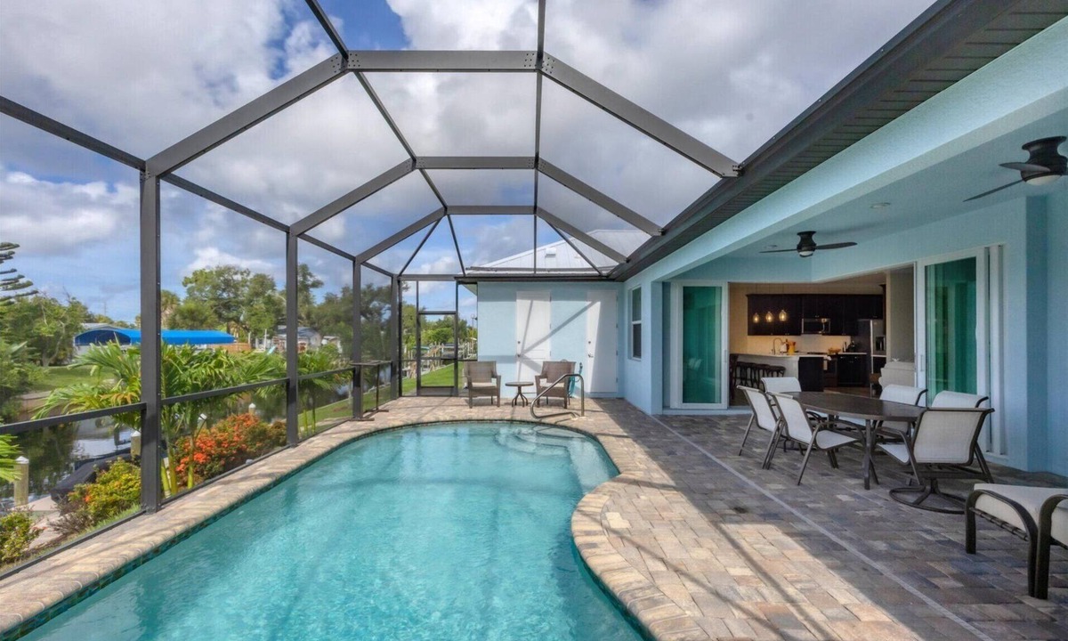 Englewood South House | Private Pool & Dock, Charlotte County Villa 5890
