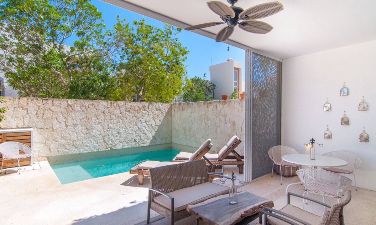 La Veleta Condo | Private Pool Villa with Sunny Terrace 2BR 6PAX at La Veleta- Tulum Town