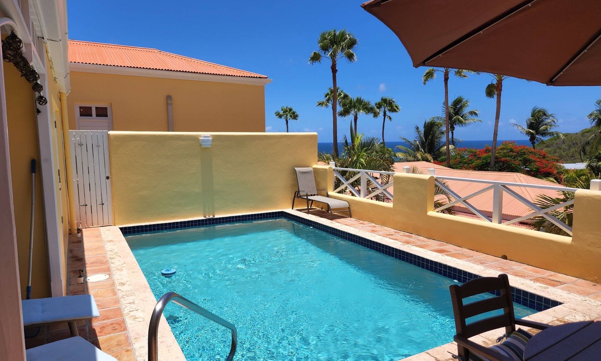 Estate Teague Bay Villa | Private pool with a spectacular ocean view!