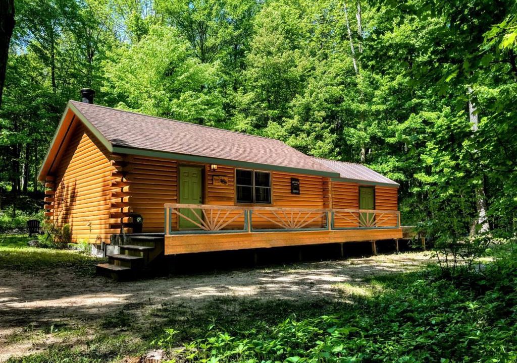 Potsdam House | Private Riverfront Cabin with Waterfalls on the St. Regis River, New York