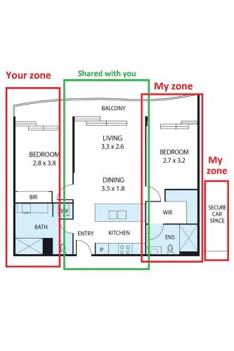 Box Hill House | Private Room and bathroom in Shared Apartment with Host
