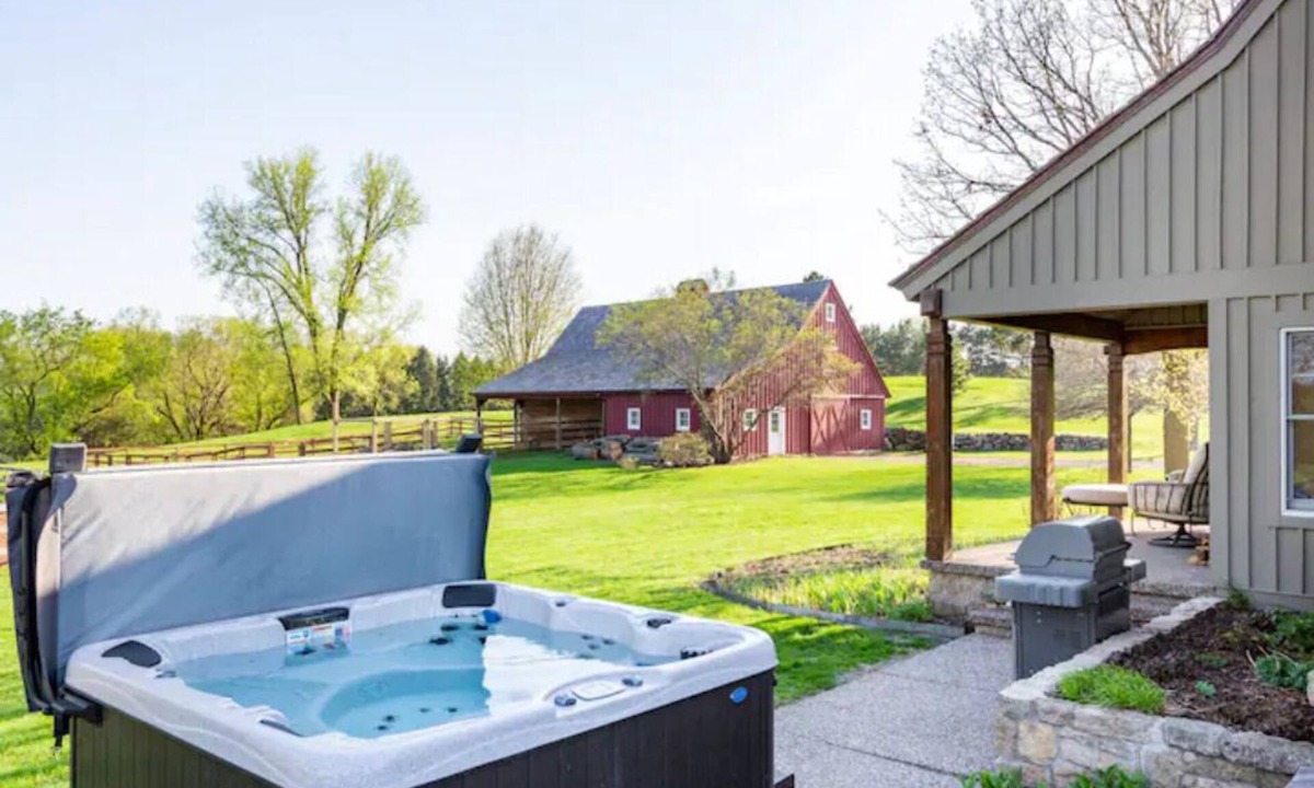 Stillwater House | Private secluded home on 40 acres 3 miles from downtown Stillwater with hot tub