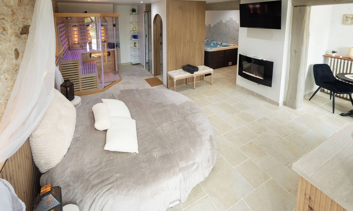 Soisy-Bouy House | Private Spa Suite near Provins - Jacuzzi Sauna