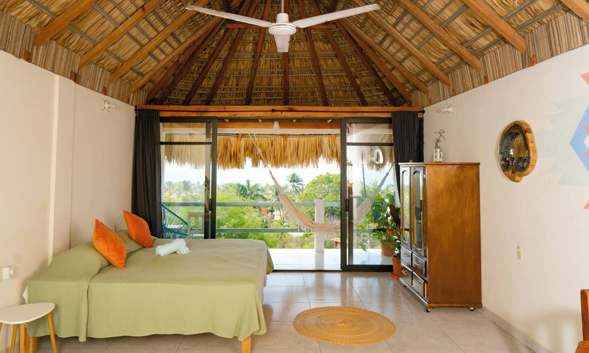 Emiliano Zapata Apartment | Private Studio - Pool- Ocean View - Walk to La Punta Beach- Free Breakfast