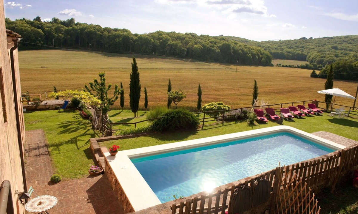 Simignano Villa | Private Villa with hot tub, A/C, WIFI, private pool, TV, patio, panoramic view, close to Siena