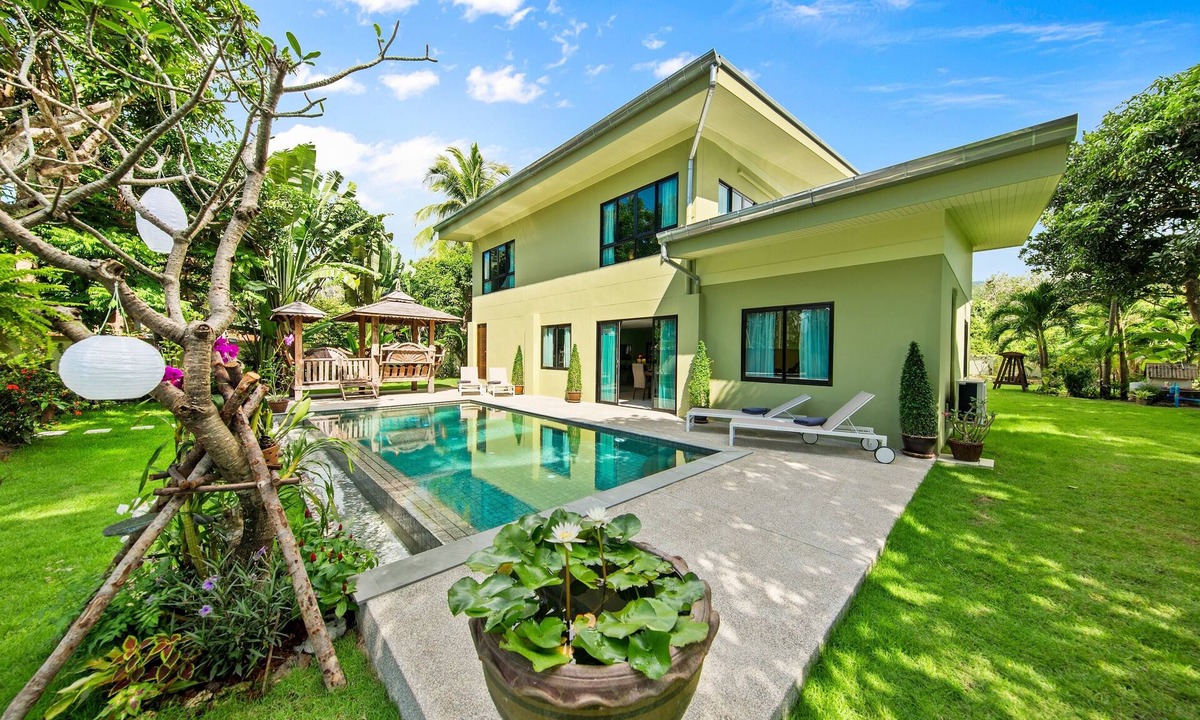 Taling Ngam Villa | Private vIlla with pool. "Baan Suaan Serenity".4 bedroom tropical hide-away