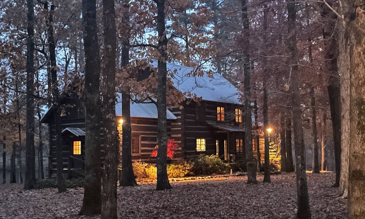 Empire Cabin | Prospect Mountain Cabin custom log home sportsman's paradise with fishing lake.