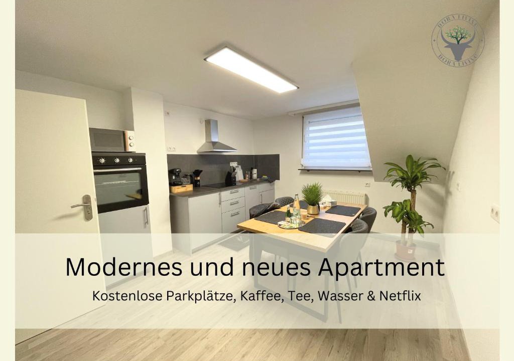 Pirmasens Apartment | PSApartment am Pfälzer Wald nähe Outlet Center Zweibrücken