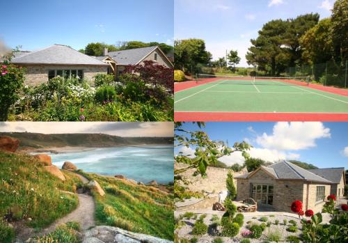 Putsborough House | Putsborough Manor - 3 Self Catering Cottages Our Beach is dog friendly all year! On site Tennis & Play Area Paddock Spa baths Gas BBQs Private Gardens Superfast WIFI
