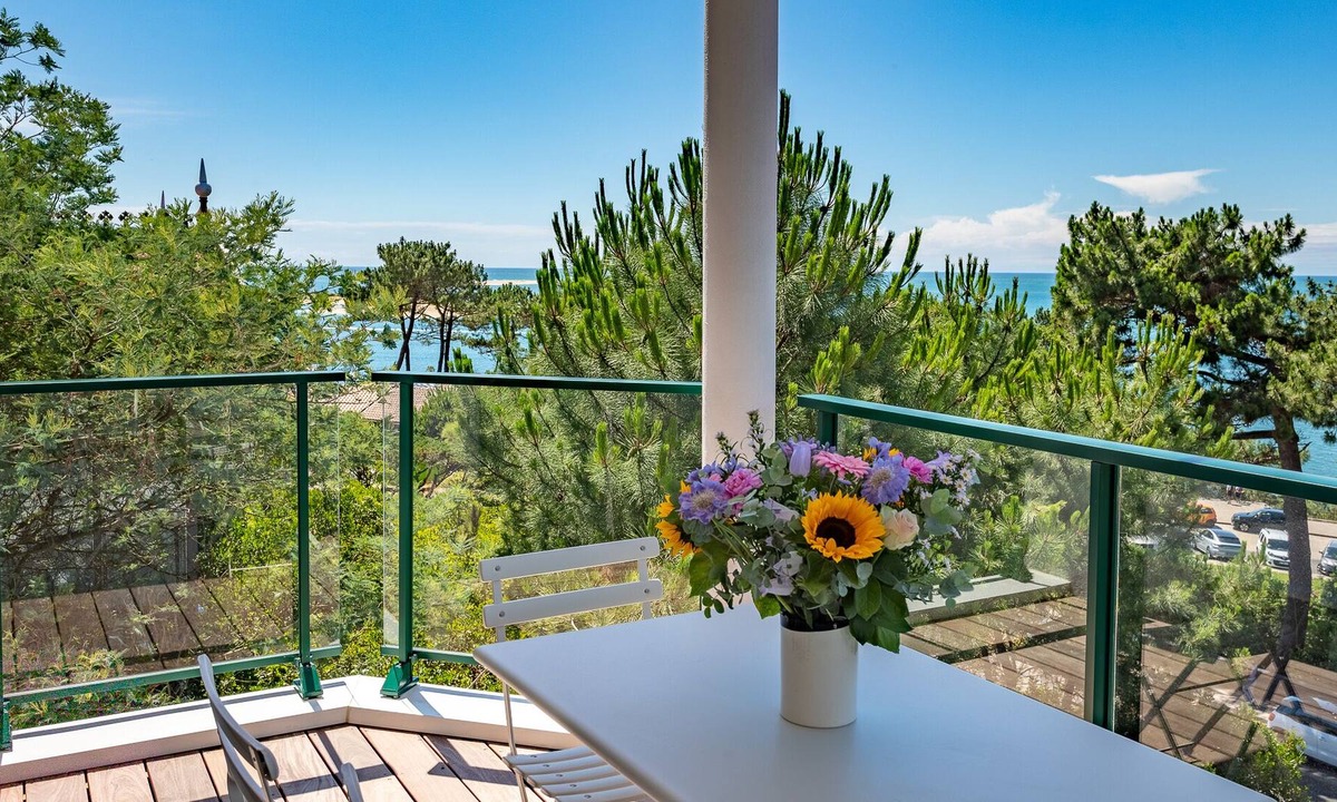 Pyla-sur-Mer Apartment | Pyla Plage - Appartement Moderne vue mer - Perle