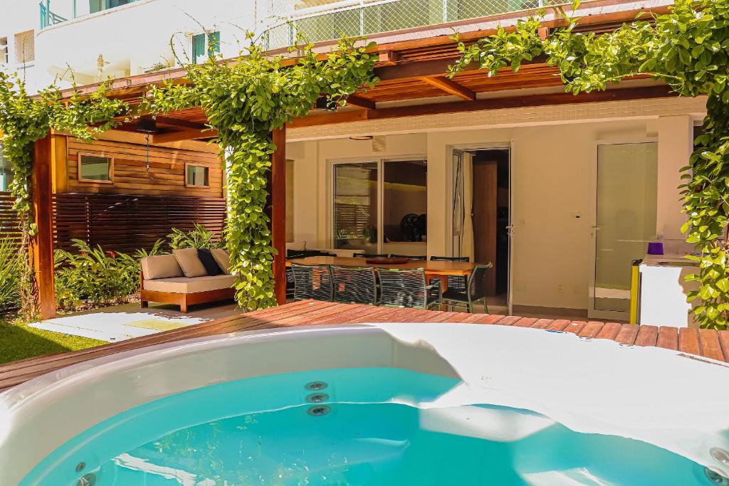 Cotovelo Apartment | Qavi - Flat com Jacuzzi em Resort Beira Mar Cotovelo #InMare50
