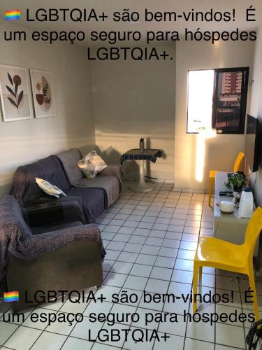 Bessa Apartment | Quarto com banheiro e ar privativos Demais areas do ap compartilhadas com o anfitriao Hospedes LGBTQIA sao bem vindos