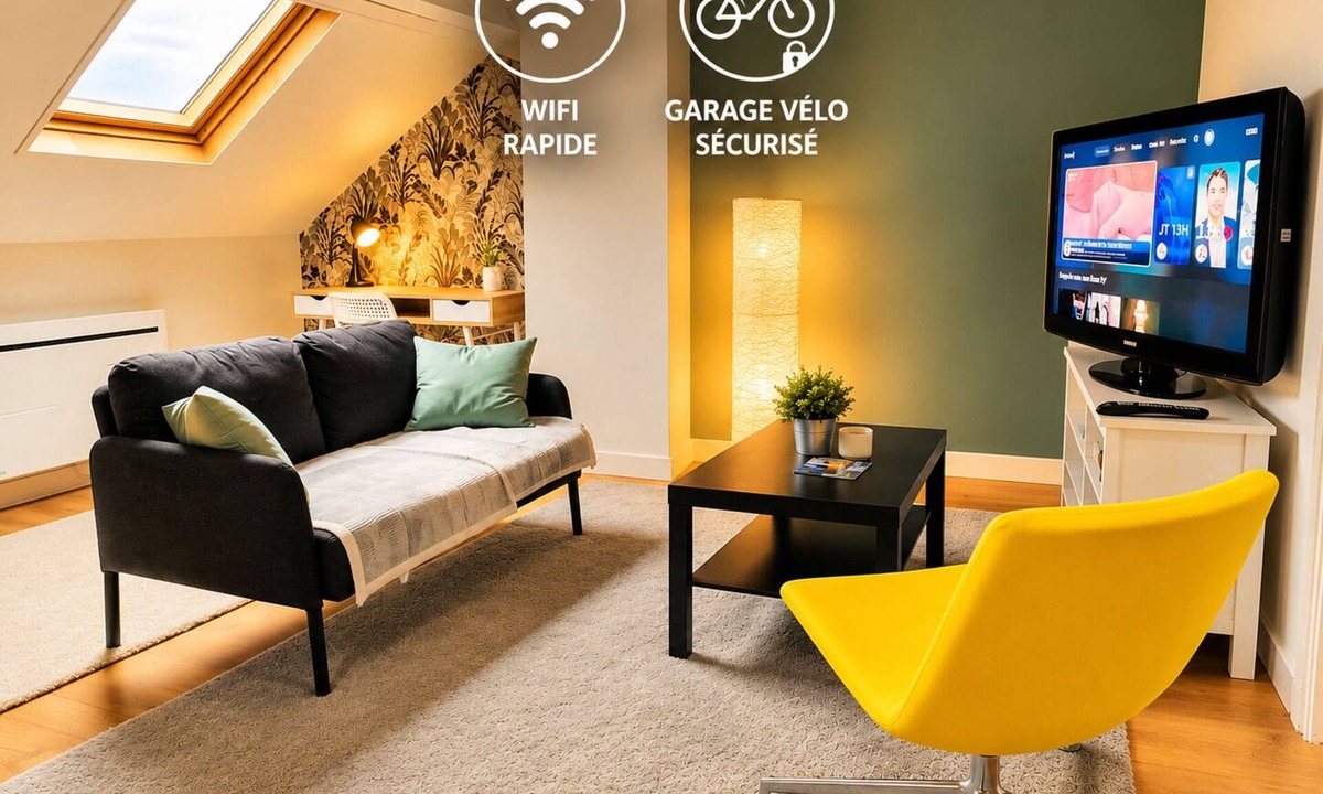Saint-Quentin Apartment | Quiet and spacious apartment, fully equipped, wifi Share Save