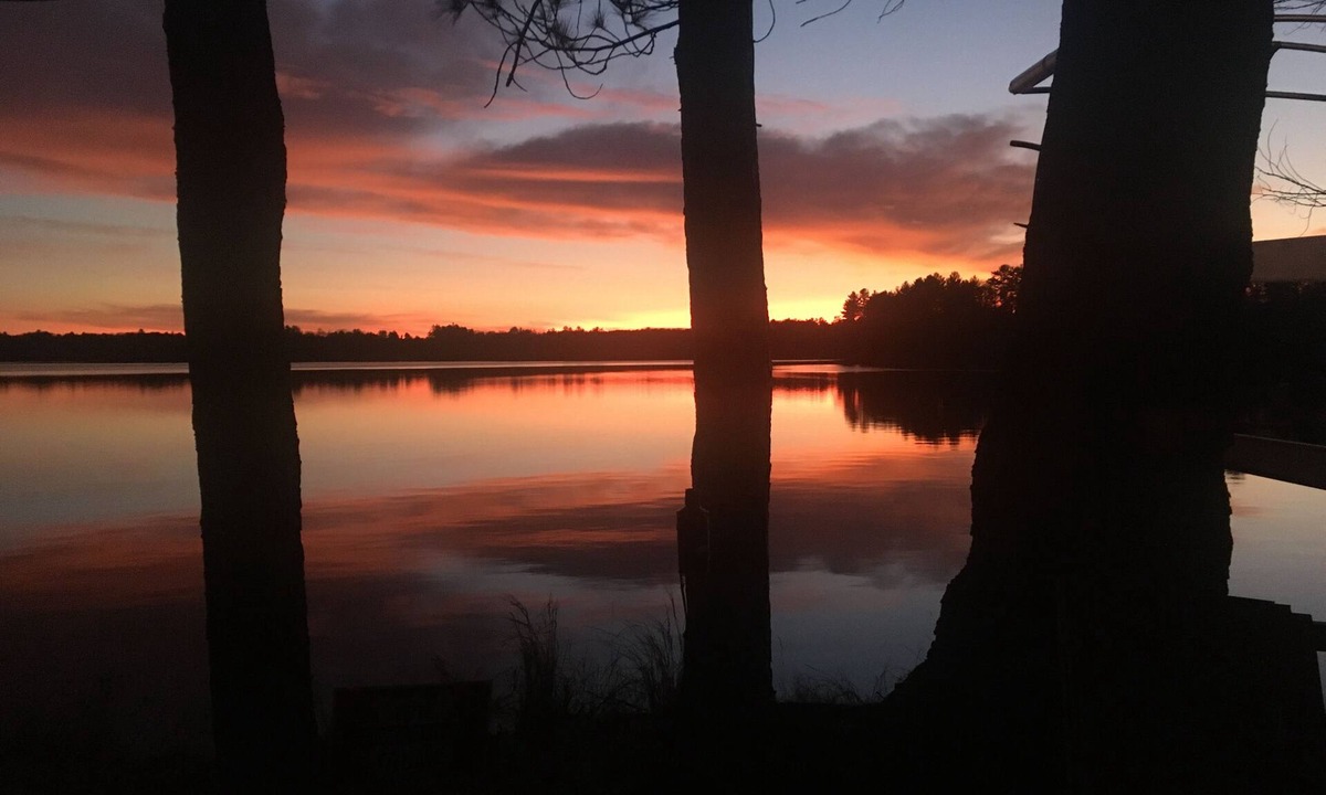 Eagle River House | Quiet bay on Catfish Lake.