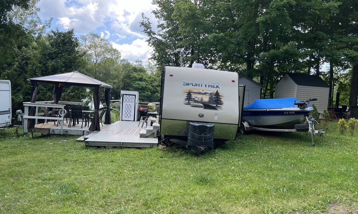 Town of Chesterfield RV Rental | Quiet campground, minutes from Port Kent! LOT ONLY CAMPER NOT INCLUDED