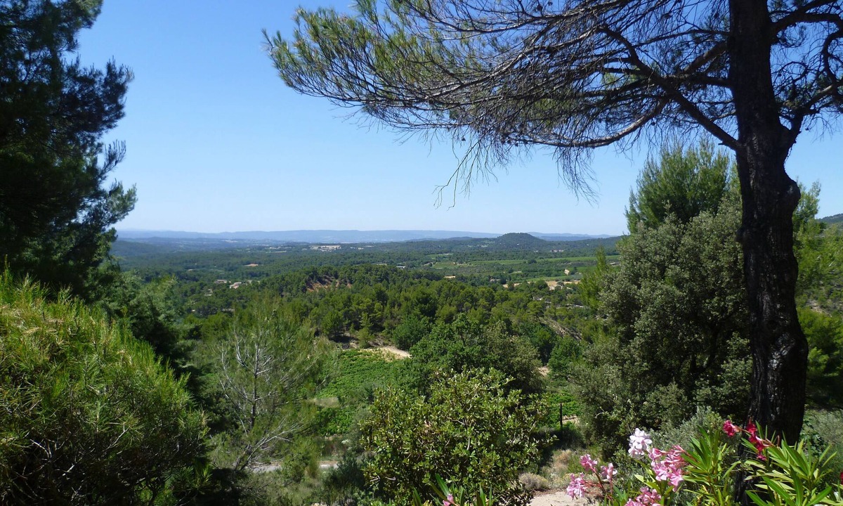 Vitrolles-en-Luberon House | Quiet holiday villa with swimming pool and superb view in the Luberon