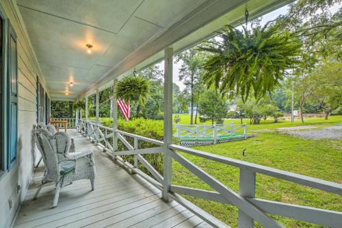 Acworth House | Quiet Home w/Fire Pit - 1 Mi to Downtown Acworth!