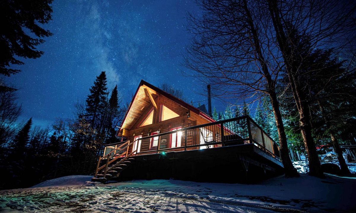 Saint-Fabien-de-Panet Ski Chalet | Quiet Refuge in Nature - Chalet la Sainte-Paix