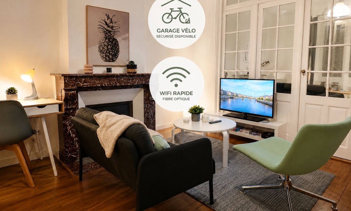 Saint-Quentin Apartment | Quiet & spacious apartment - Secure bicycle garage - Fast WiFi