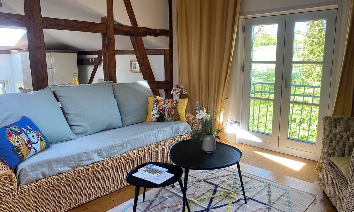 Kluetz Apartment | quiet vacation with a view over fields to Klützer Mühe