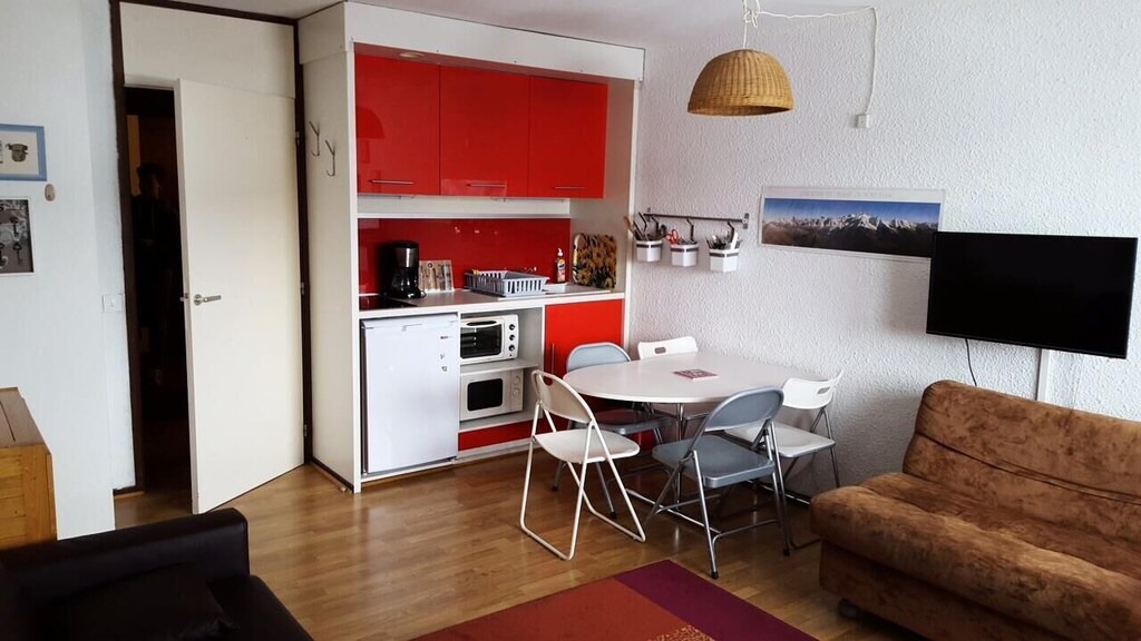 Flaine Apartment | Résidence Gemeaux - Studio pour 5 Personnes