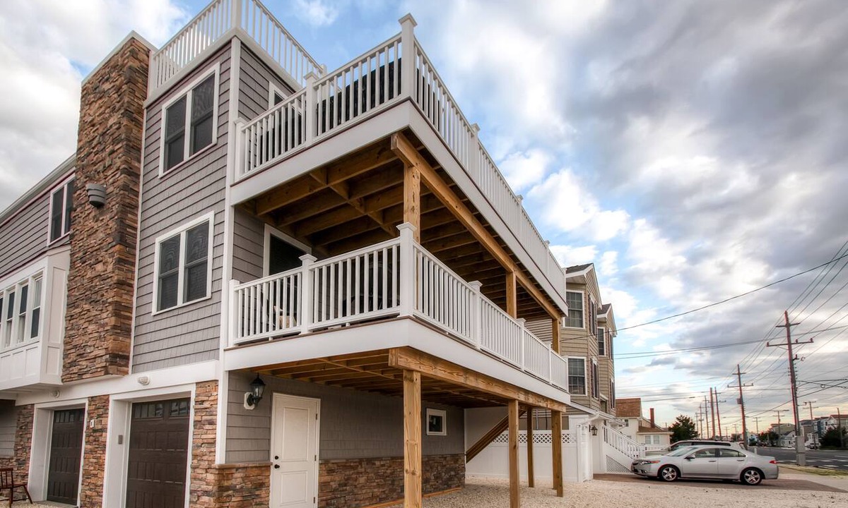 North Beach Haven Apartment | Recently Renovated LBI Apt w/Deck on Beach Block!