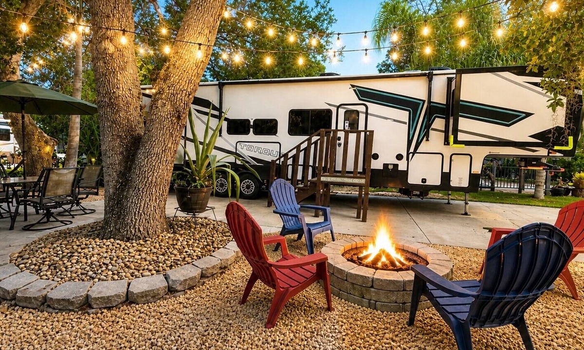 River Ranch Cottage | Red, White & Rodeo 2BR RV @ River Ranch 149