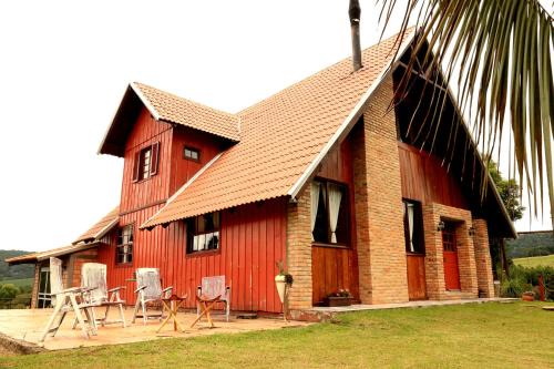 Ponte Alta Ski Chalet | Refugio na Serra Catarinense Chale bem equipado